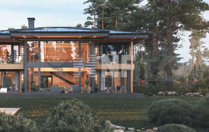 Дом 550 м² на участке 24,8 сот.