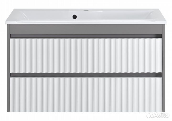 Тумба с раковиной Brevita Balaton BAL-06100-01-012