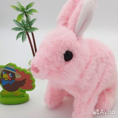 Мягкая игрушка интерактивный кролик, собачка