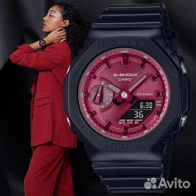 Женские часы Casio G-Shock GMA-S2100RB-1A