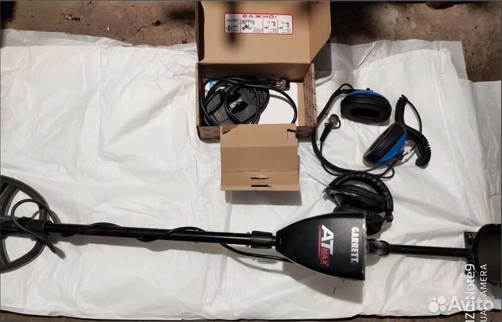 Металлоискатель garrett AT max