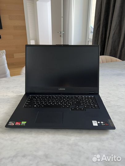 Ноутбук lenovo legion 5 17ach6h R7 16G 512G