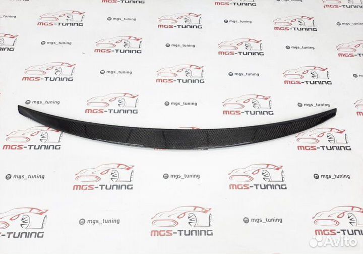 Спойлер на багажник Mercedes S-Class w222 карбон