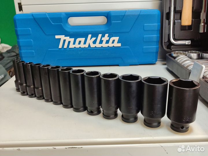 Набор ударных головок Makita