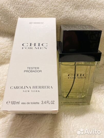 Carolina herrera chic for men Tester