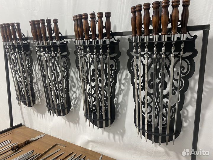 Шампура с подставкой