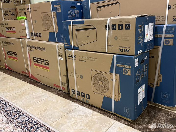 Сплит системы,Кондиционеры новые