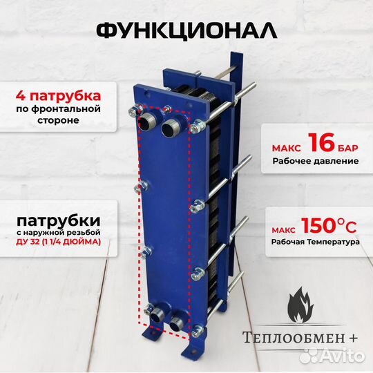 Теплообменник котла SN08-40 для 1420 м2 142кВт