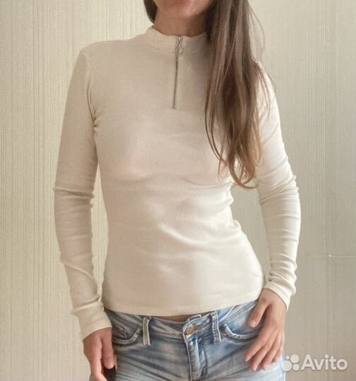 40-42 Белая кофта Pull&Bear