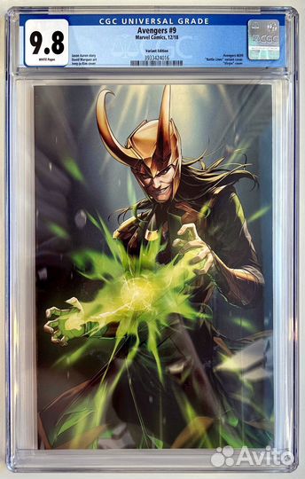 Комиксы Marvel, DC, IDW и Boom в кейсах CGC