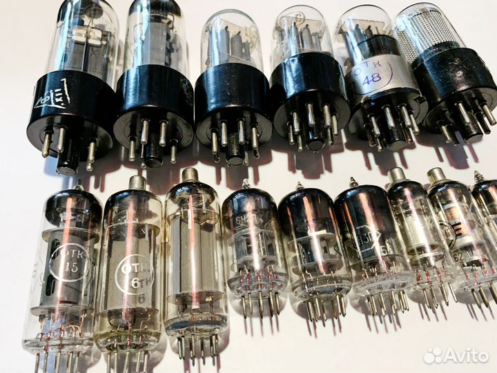 Радиолампы, радиодетали СССР