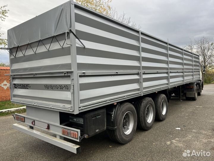 Полуприцеп бортовой МАЗ 975800-012, 2012