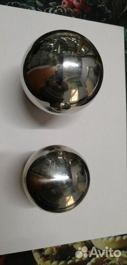 Шар на стойку из нержавейки