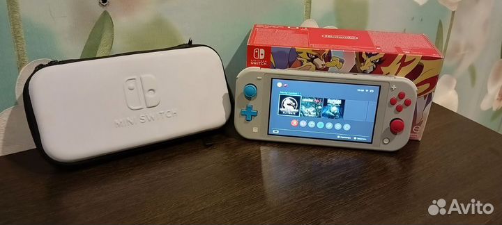 Nintendo Switch Lite Zacian and Zamazenta Edition