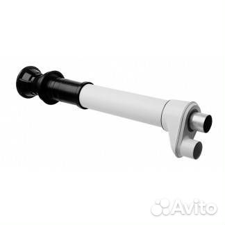 Труба с наконечником вертик. baxi для труб 2*80мм