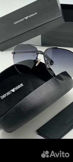 Мужские очки Armani авиатор