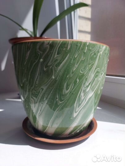 Горшок керамический для цветов