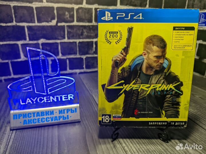 Cyberpunk 2077 PS4 диск