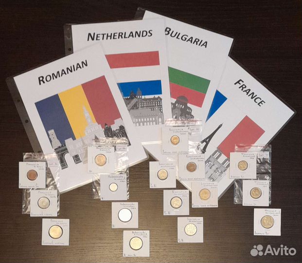 Наборы монет стран Европы