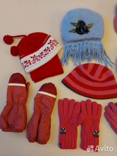 Шапки, шарфы и перчатки для мальчиков и девочек
