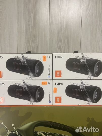 Портативная колонка JBL Flip 6 Black (jblflip6BLK)