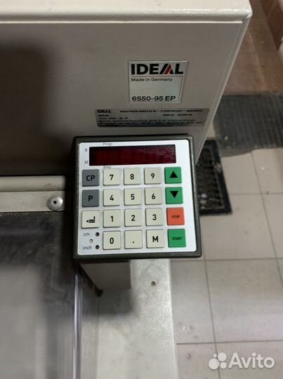 Ideal 6550-95EP Гильотинный резак для бумаги