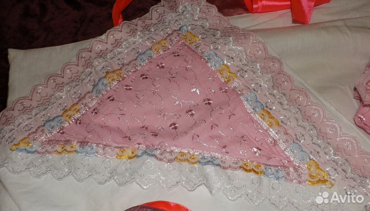 Зимний конверт на выписку для девочки