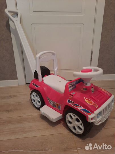 Машина каталка толокар для девочки