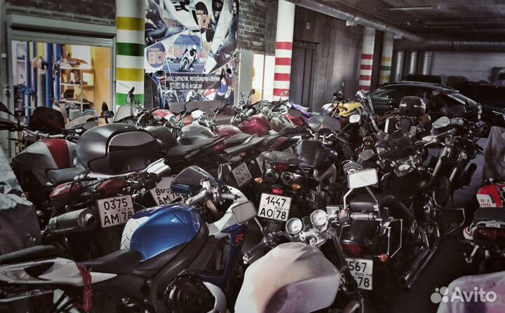 Хранение мотоциклов в 