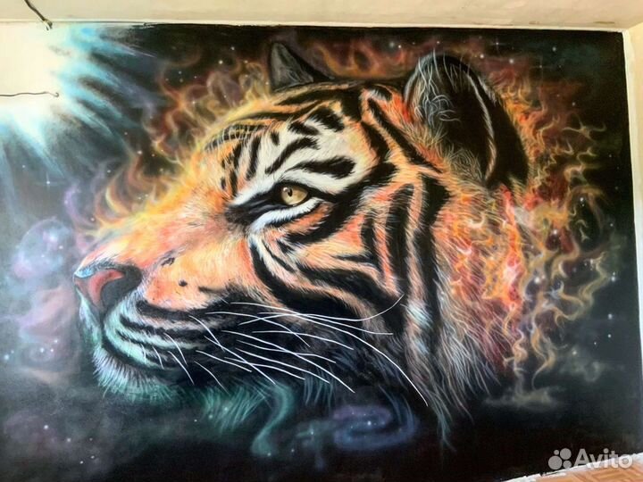 Роспись стен граффити рисунок услуги художника