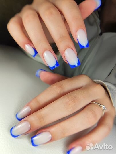 Маникюр, гель лак, укрепление,наращивание