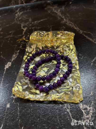 Брастел из фиолетового кварца