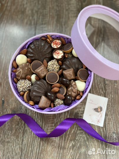 Шоколадный бокс подарок на 1 сентября