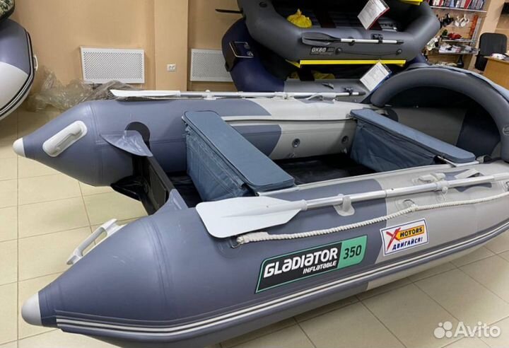 Gladiator E350 (X-motors edition) Черно-серый цвет