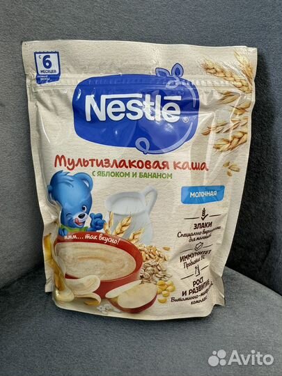 Молочные каши нестле