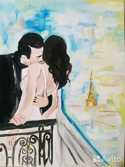 Интерьерная картина Влюбленные