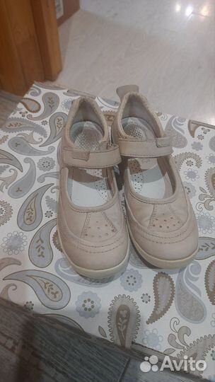 Туфли для девочки 34 р. geox