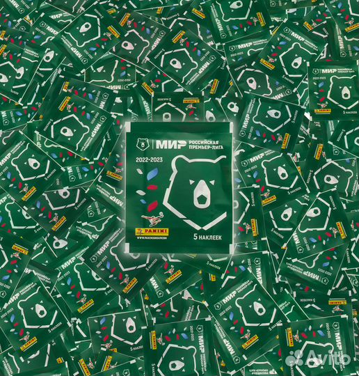 Наклейки Panini рпл 2022 2023