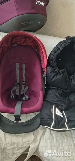 Коляска stokke crusi 2в 1