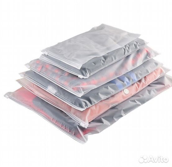 Zip lock пакеты матовые с бегунком