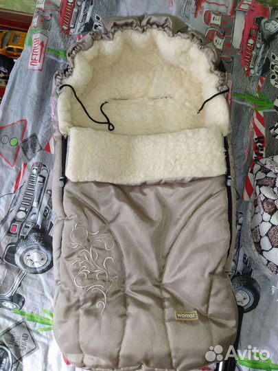 Зимний конверт в коляску