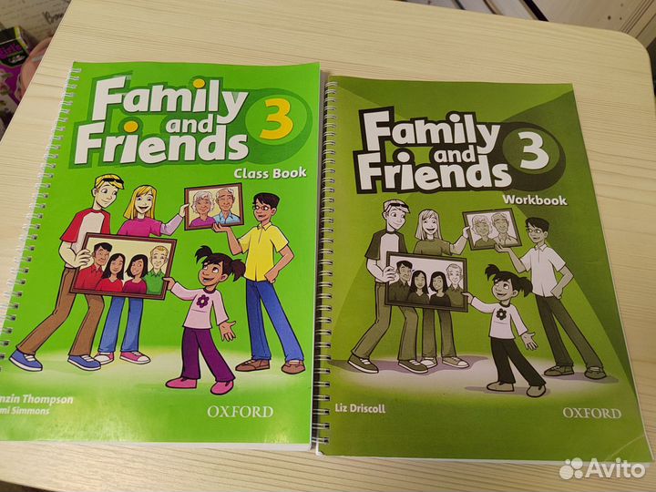 Family and friends 3 тетрадь и учебник