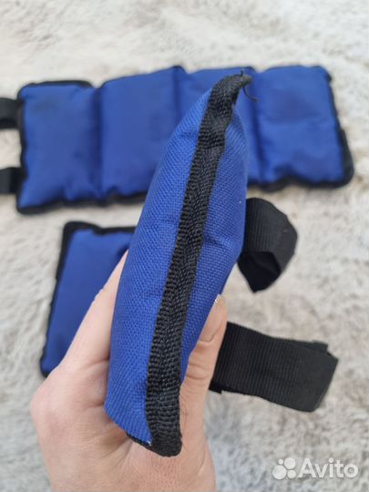 Утяжелители для ног и рук по 1 кг