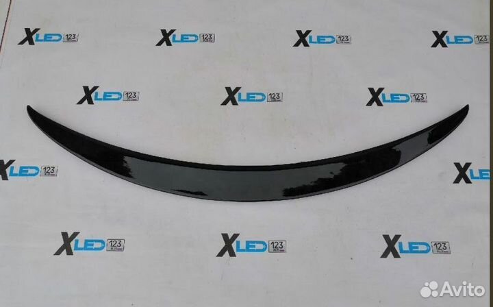 Спойлер Mercedes W205 C205 AMG черный глянец