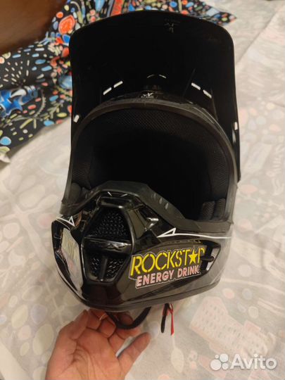 Мото вело шлем FOX Rockstar для подростков