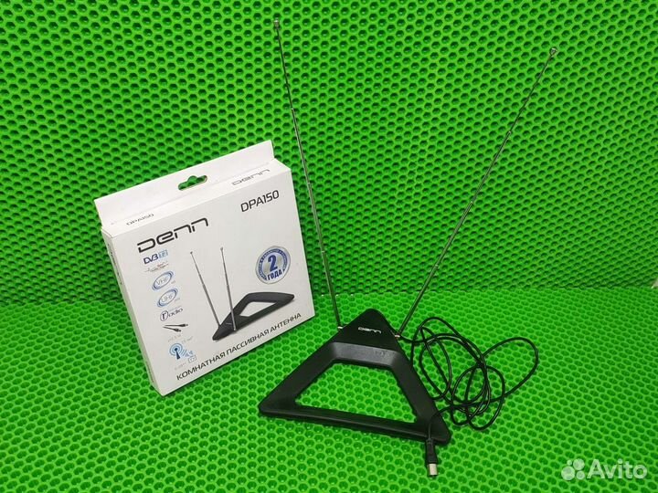Антенна пассивная комнатная denn DPA150