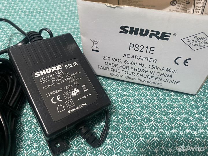 Динамик Celestion truvox 0510, блок питания shure