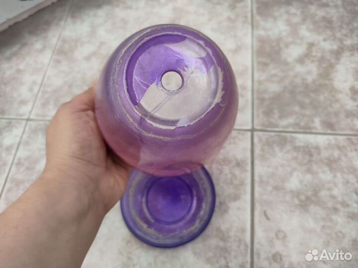 Горшок стеклянный для орхидеи