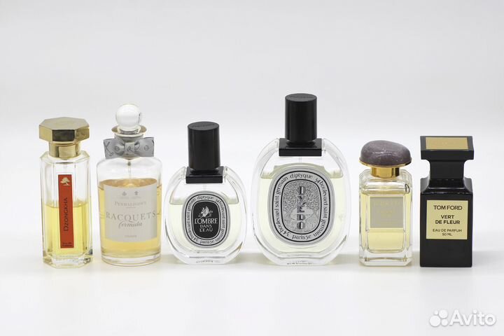 Penhaligon's, Tom Ford, Serge Lutens отливанты