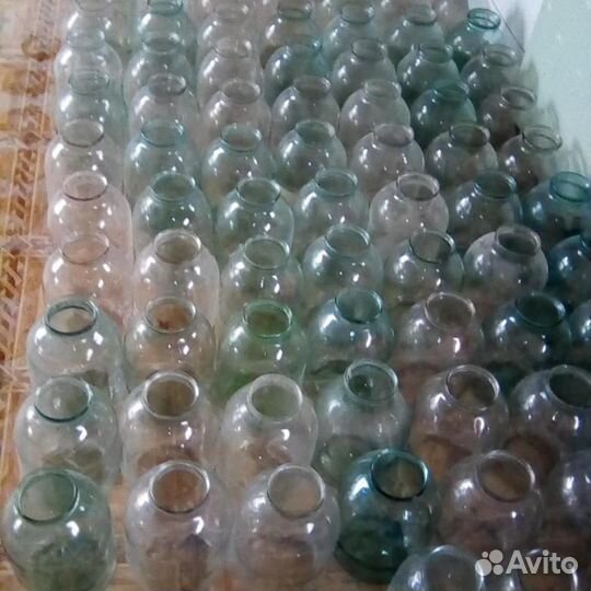 Банки Стеклянные 1,2,3-литр. Много. Стаканы/Бокалы